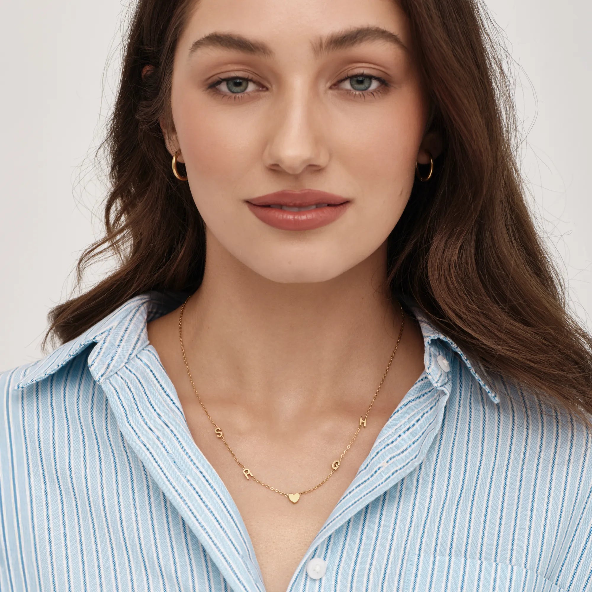 Collier Lettres Liées — vue 6