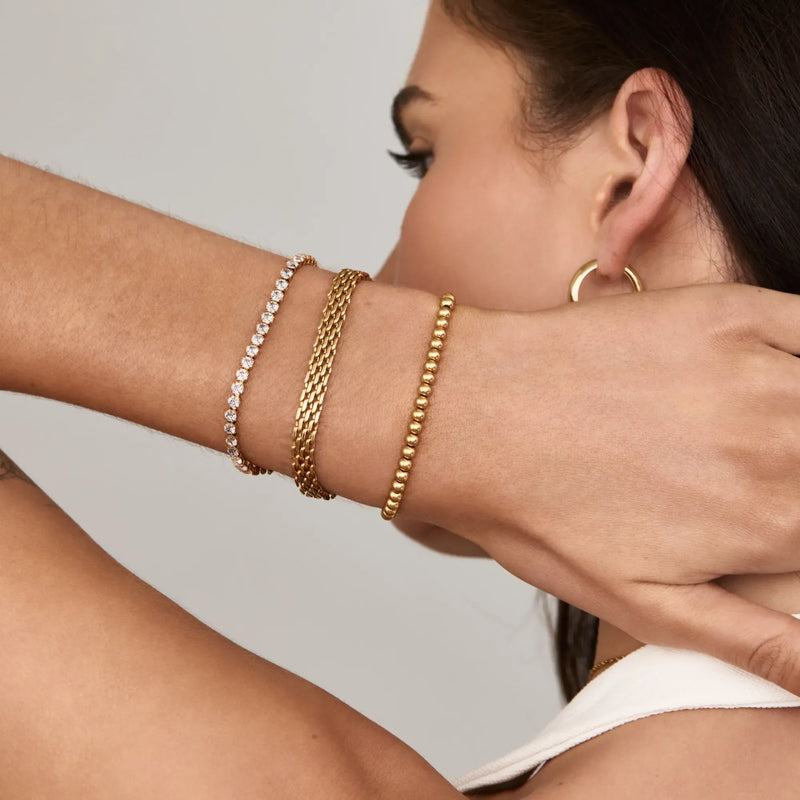 Bracelet Perles Polies — vue 5