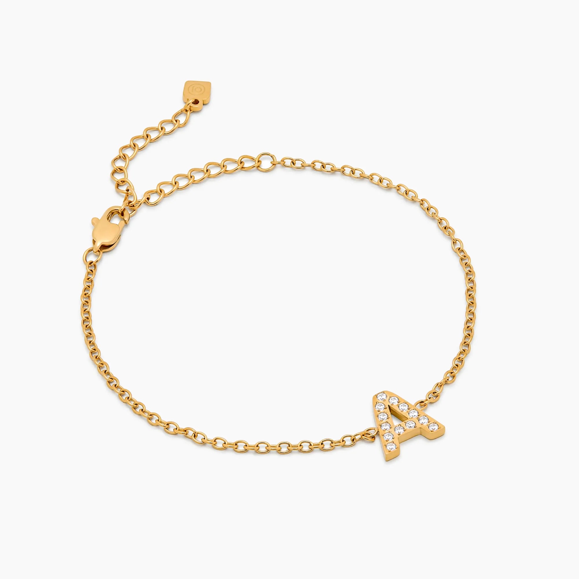 Bracelet Initiale Étincelante — vue 6