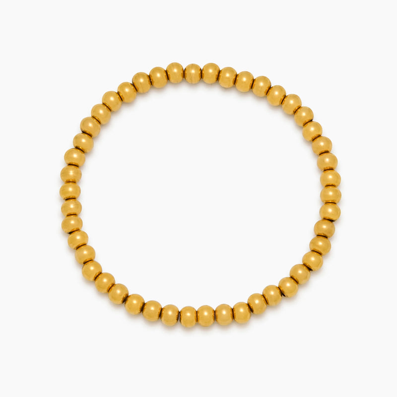 Bracelet Perles Polies — vue 1
