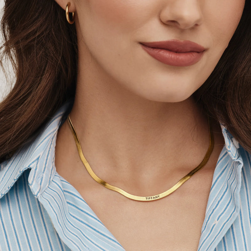 Collier Ruban Gravé — vue 2