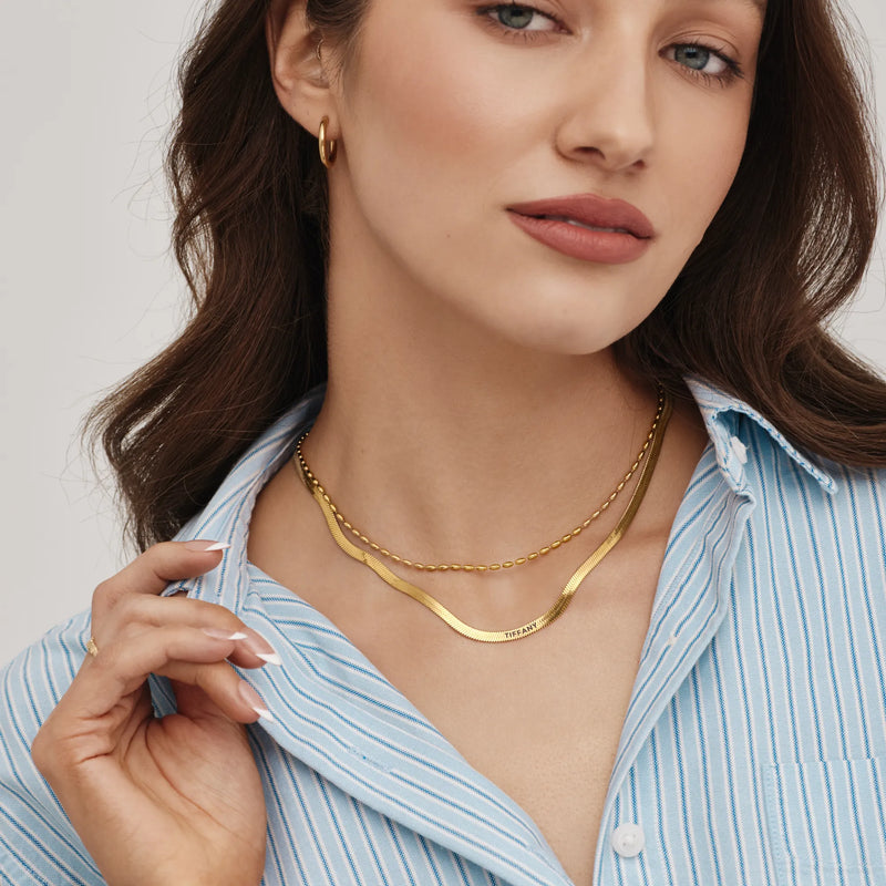 Collier Ruban Gravé — vue 5