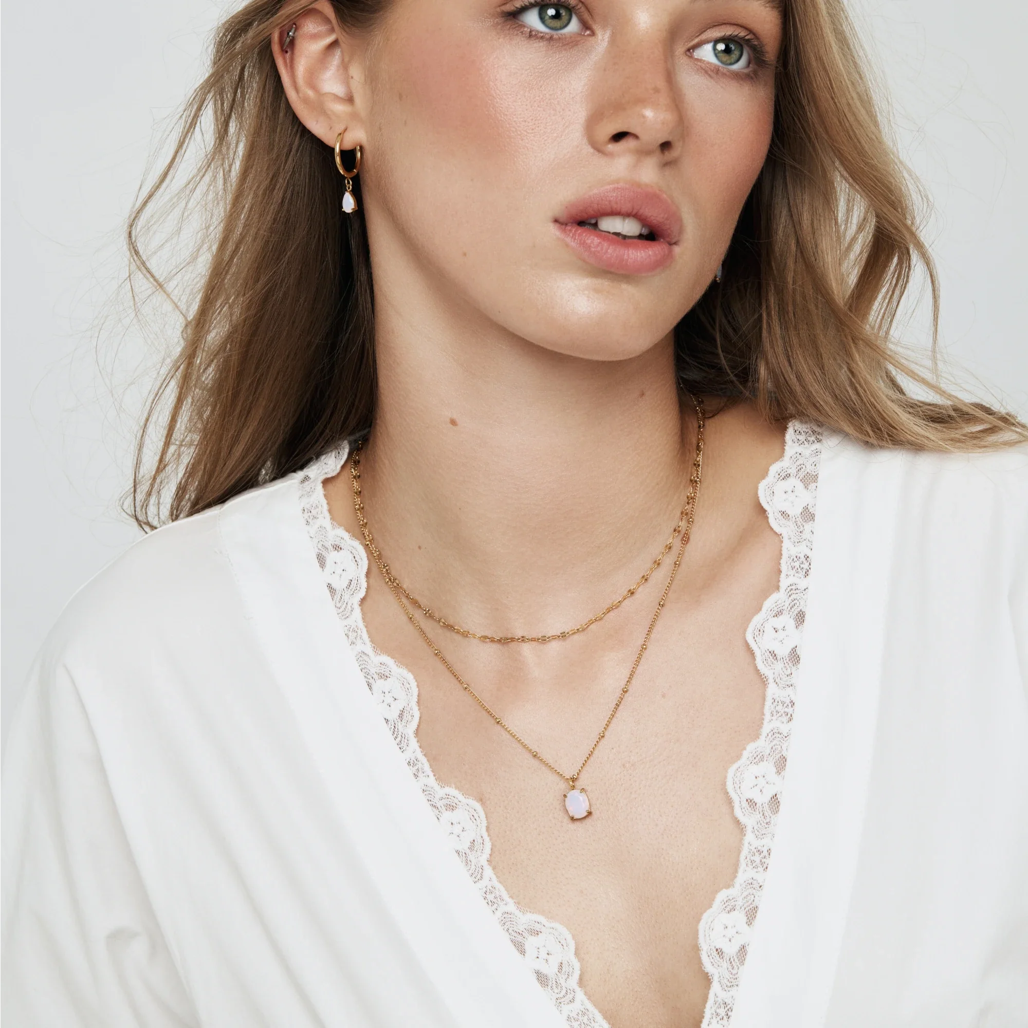 Collier Lueur Opaline — vue 5