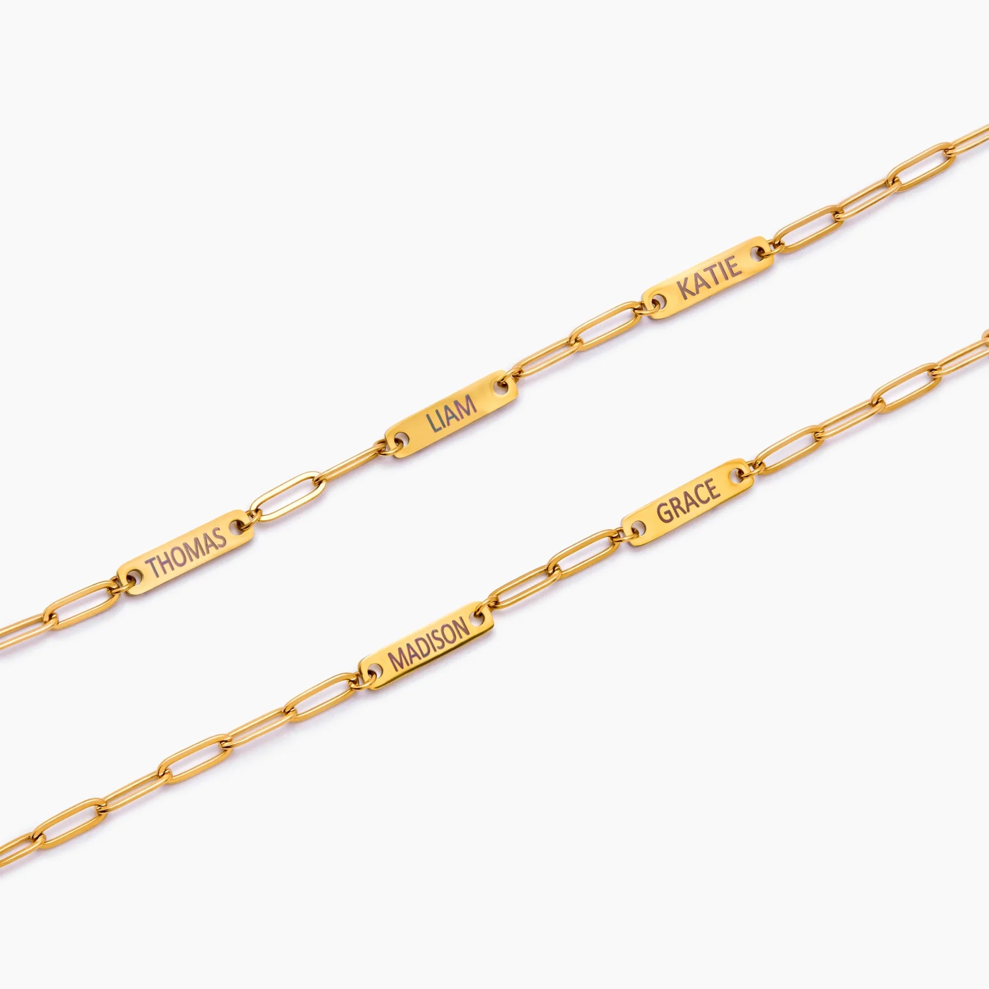 Bracelet Prénoms Liés — vue 3