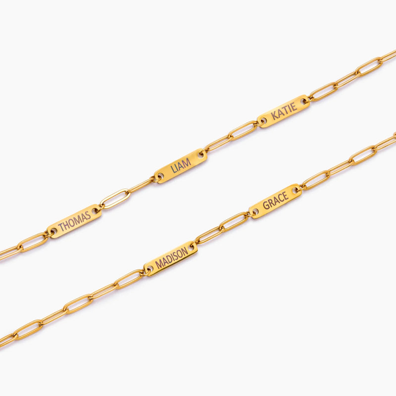 Bracelet Prénoms Liés — vue 3