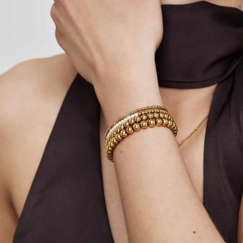 Bracelets Quatuor Perlé — vue 2
