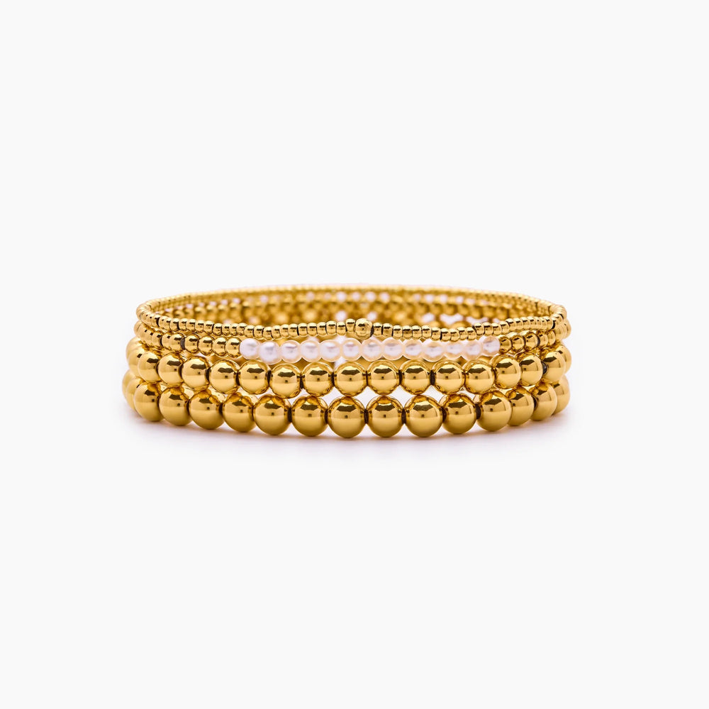 Bracelets Quatuor Perlé — vue 1