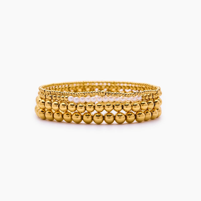 Bracelets Quatuor Perlé — vue 1