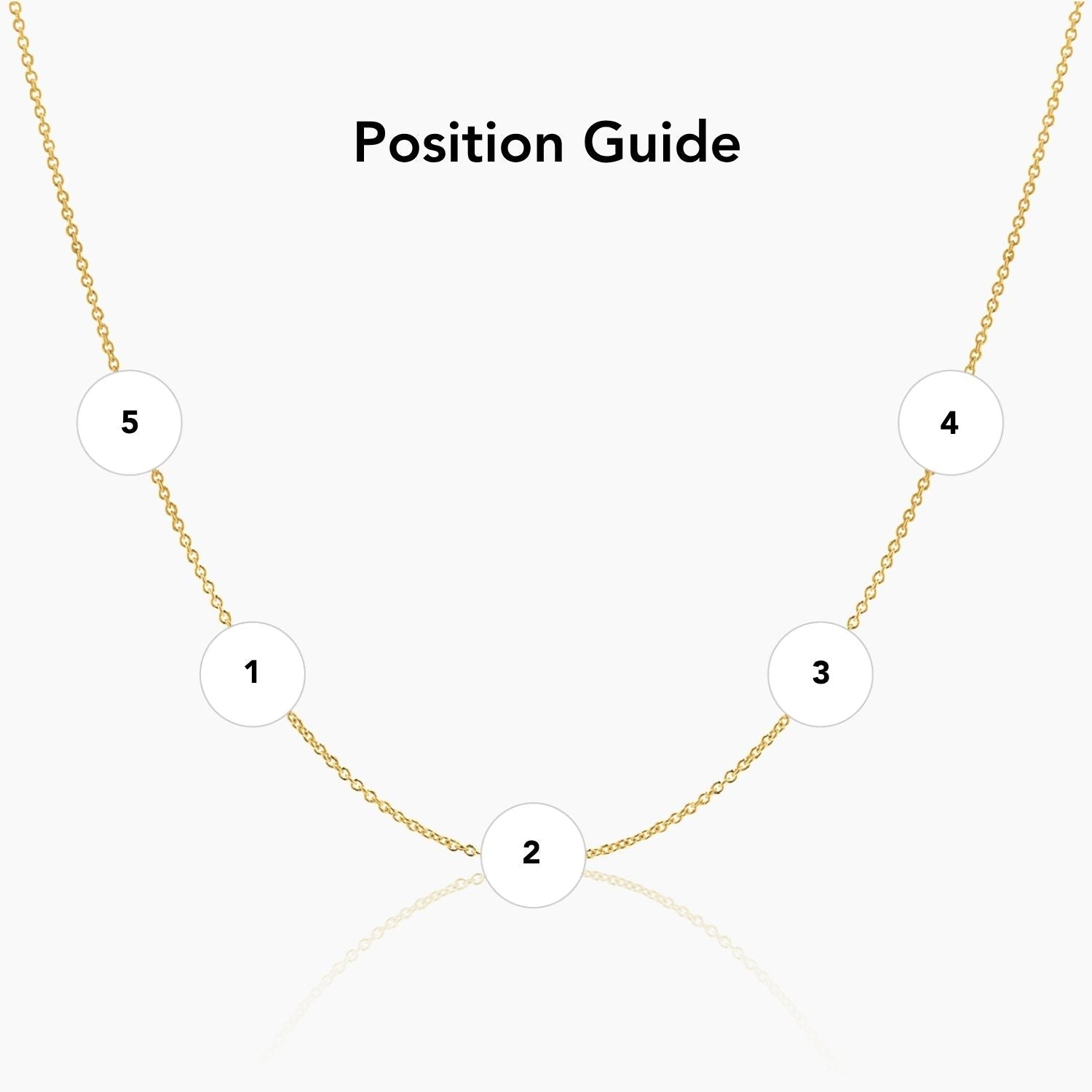 Collier Lettres Liées — vue 8