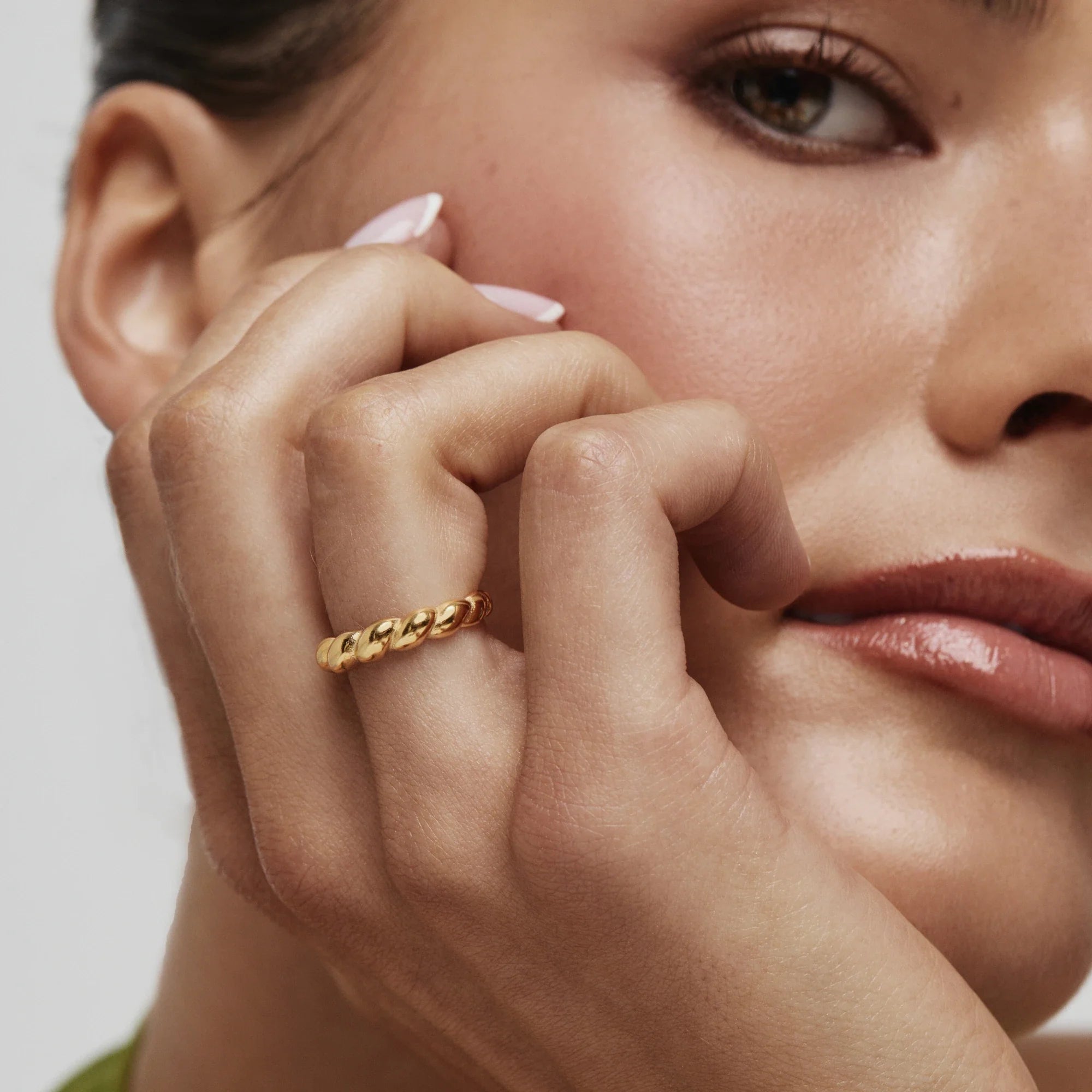Bague Corde Tressée — vue 2