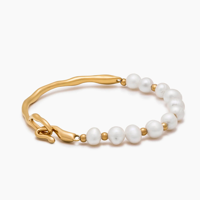 Bracelet Perles Asymétriques — vue 1