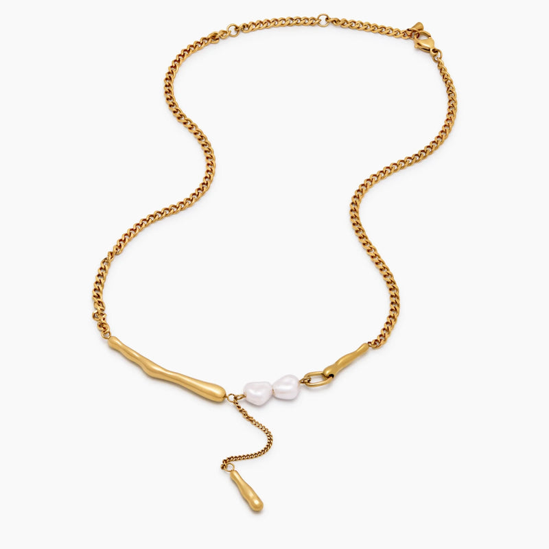 Collier Perles Asymétriques — vue 5