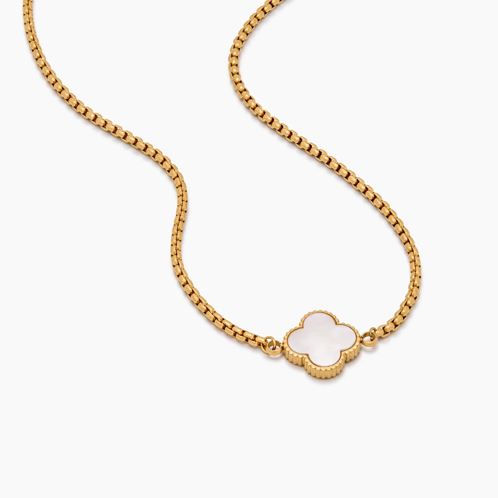 Collier Trèfle Irisé — vue 3