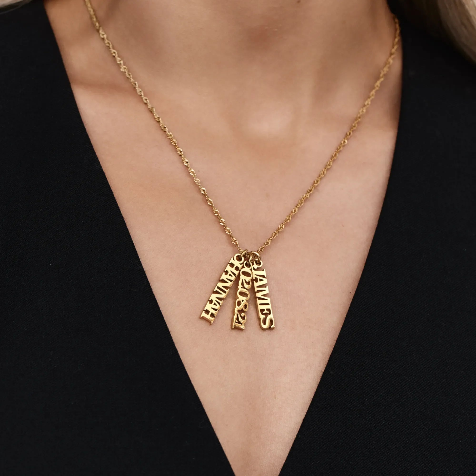 Collier Prénoms Entrelacés — vue 6