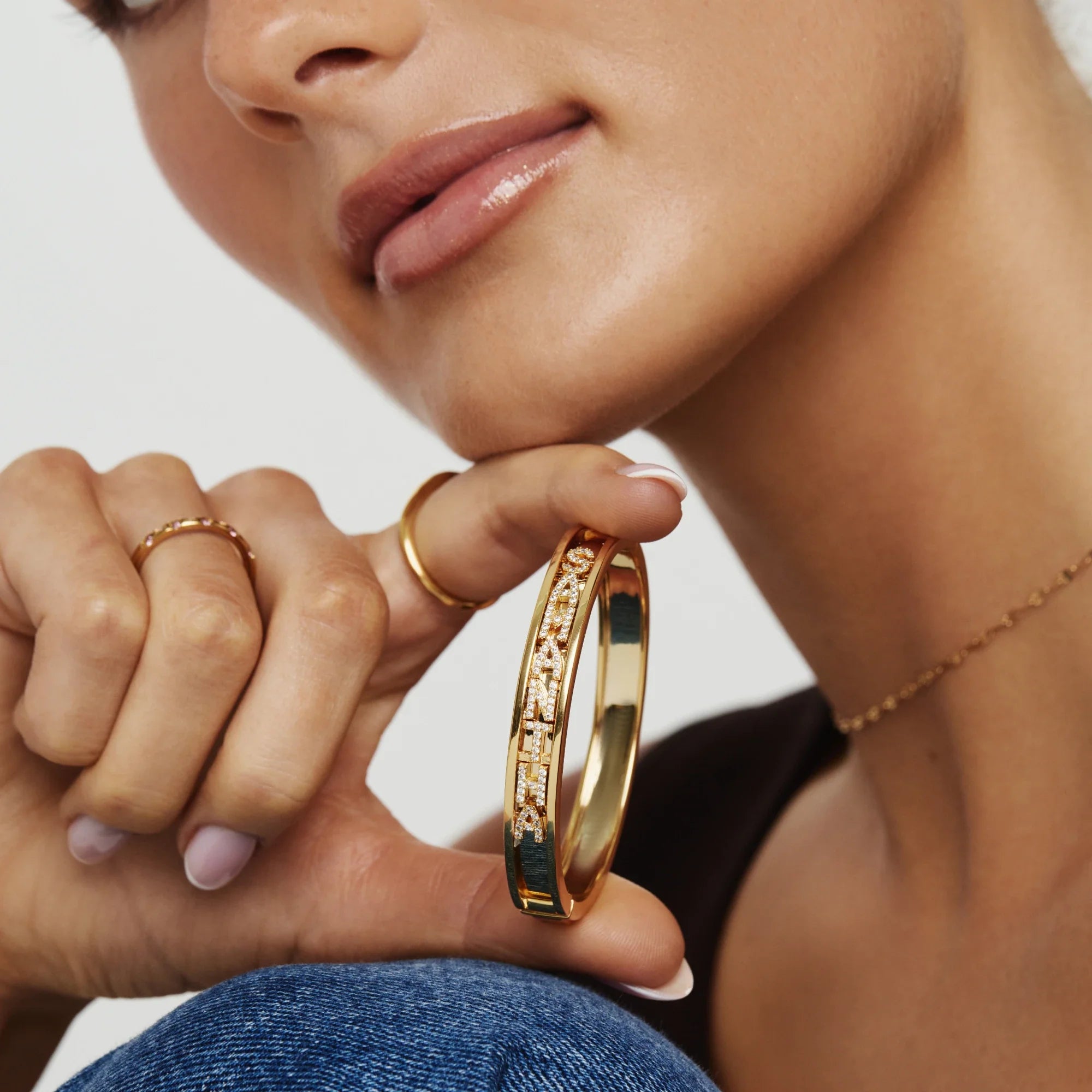 Bracelet Lettres Mobiles — vue 2