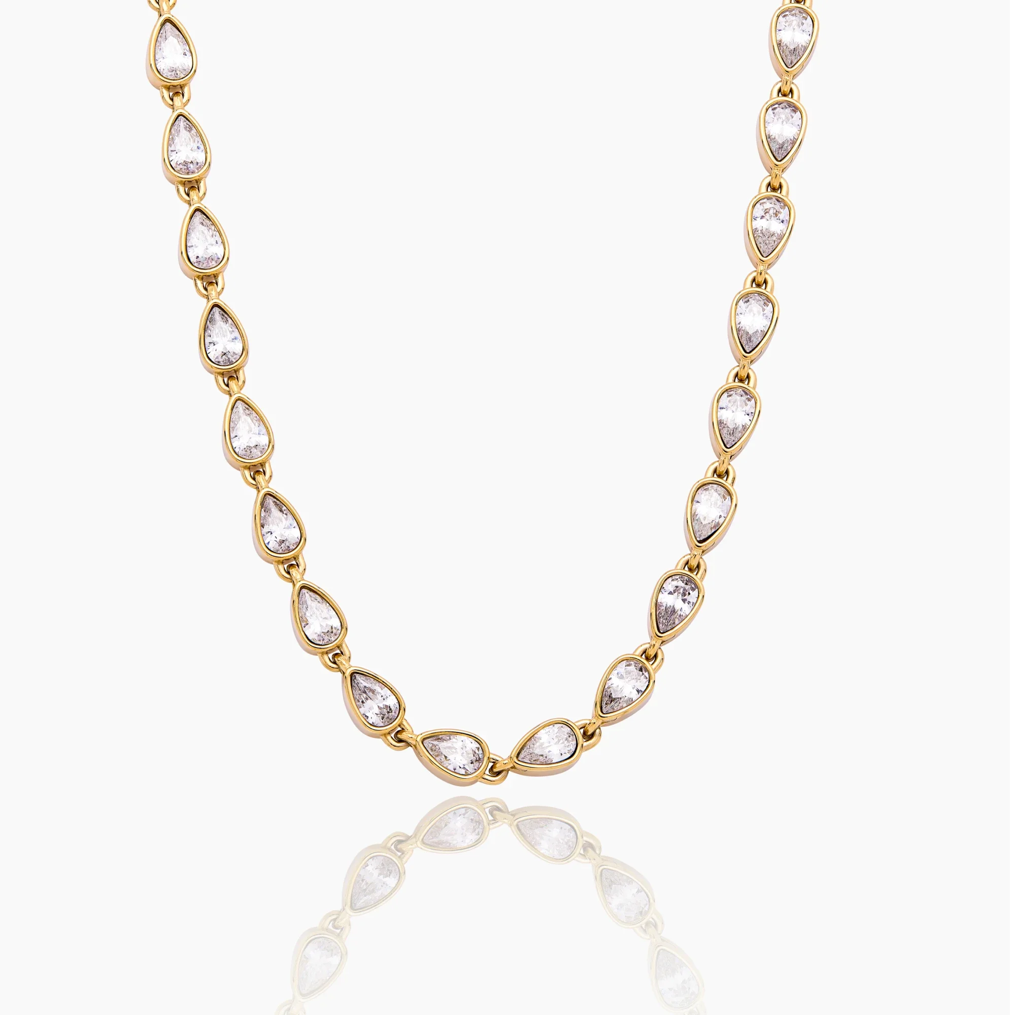 Collier Rivière Gouttes — vue 1