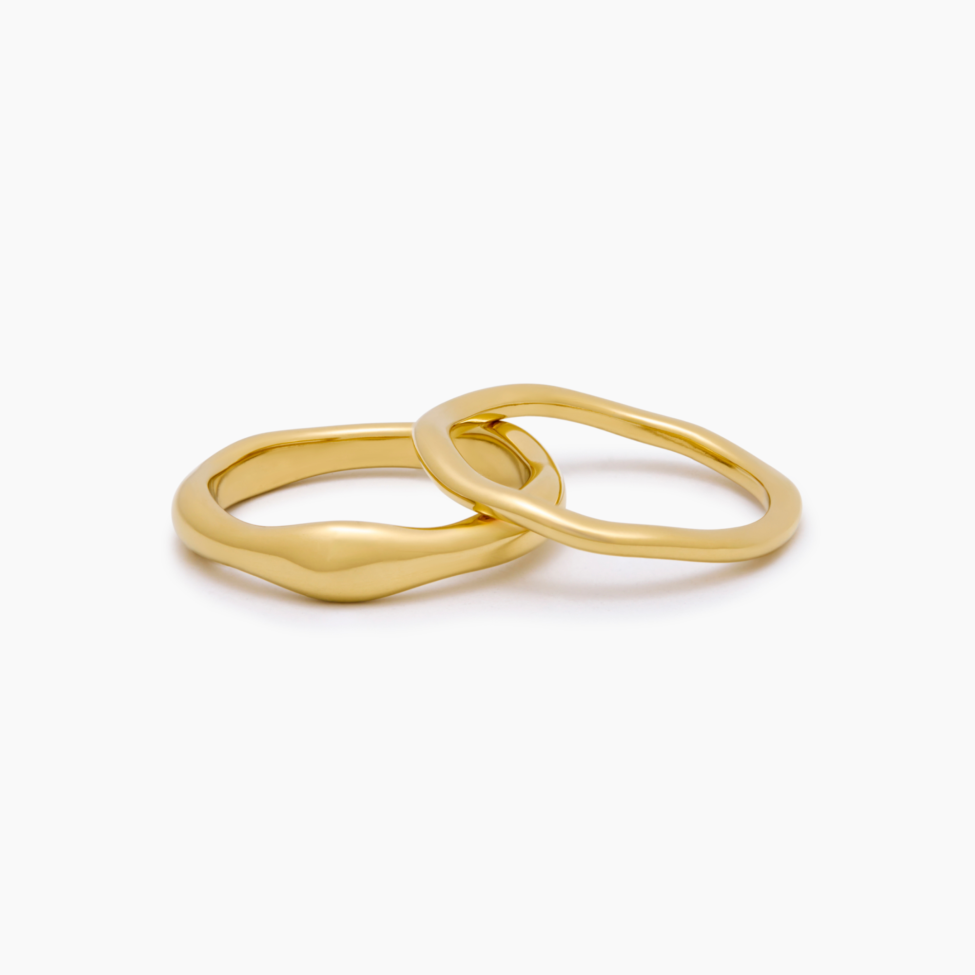 Bagues Duo Sculpté — vue 1