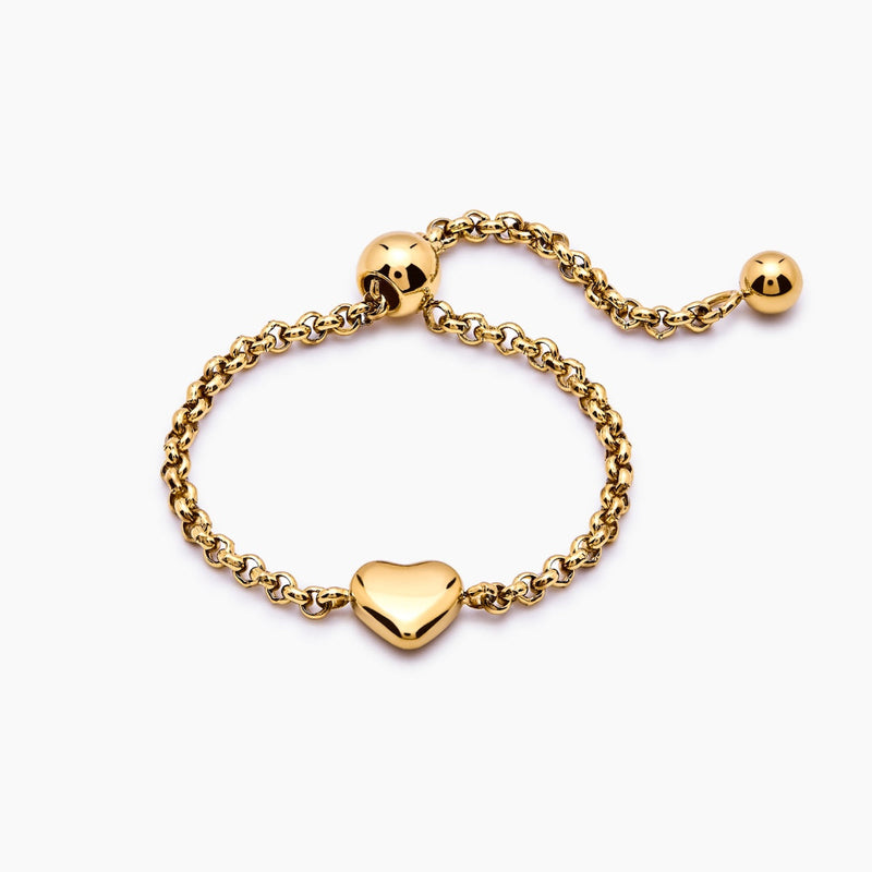 Bague Cœur Enchaîné — vue 1