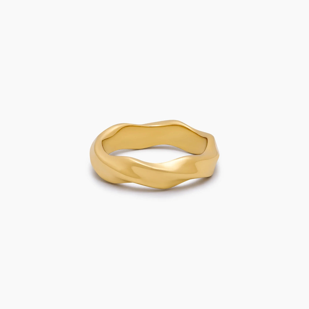 Bague Vague Entrelacée — vue 1