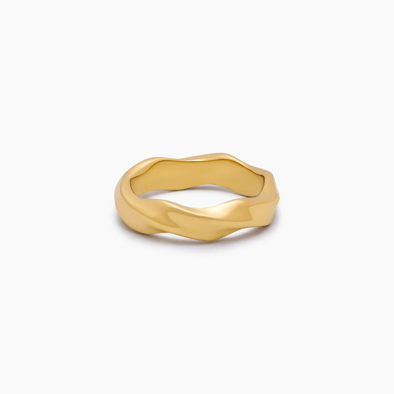 Bague Vague Entrelacée — vue 1