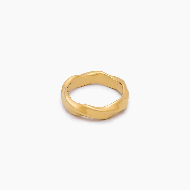 Bague Vague Entrelacée — vue 4