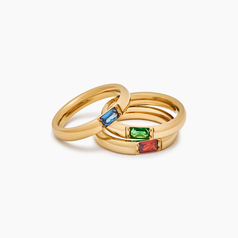 Bague Baguette Intime — vue 4
