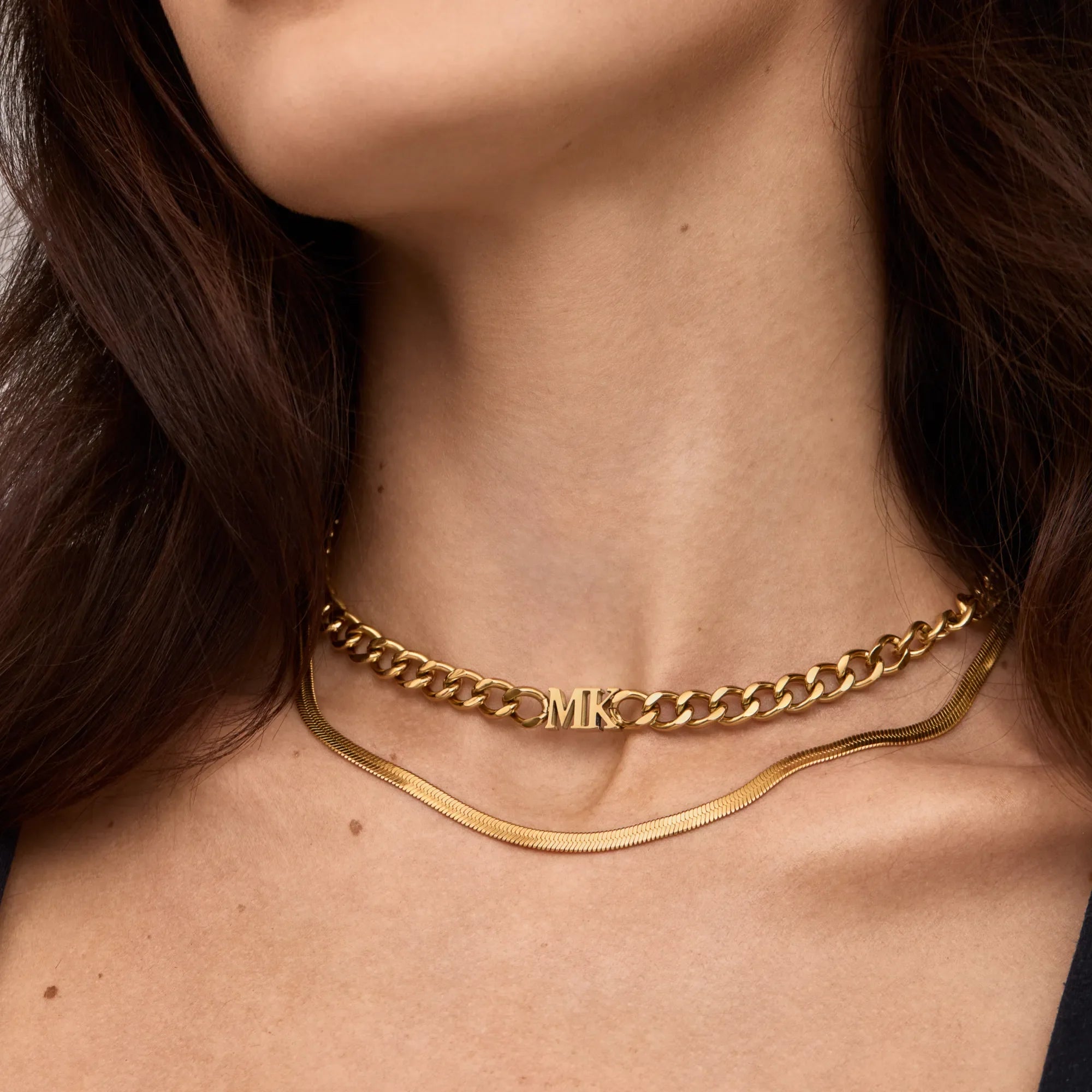 Collier Initiales Rapprochées — vue 2