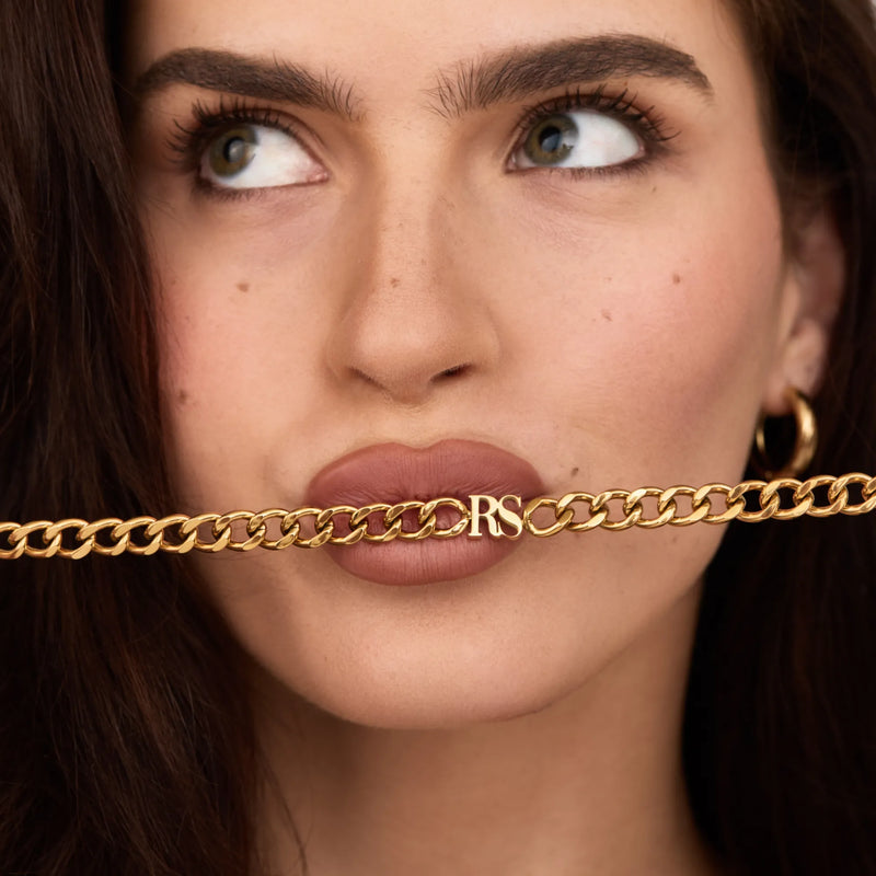 Collier Initiales Rapprochées — vue 3
