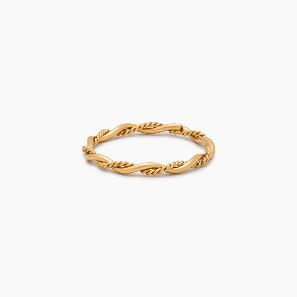Bague Fines Torsades — vue 1