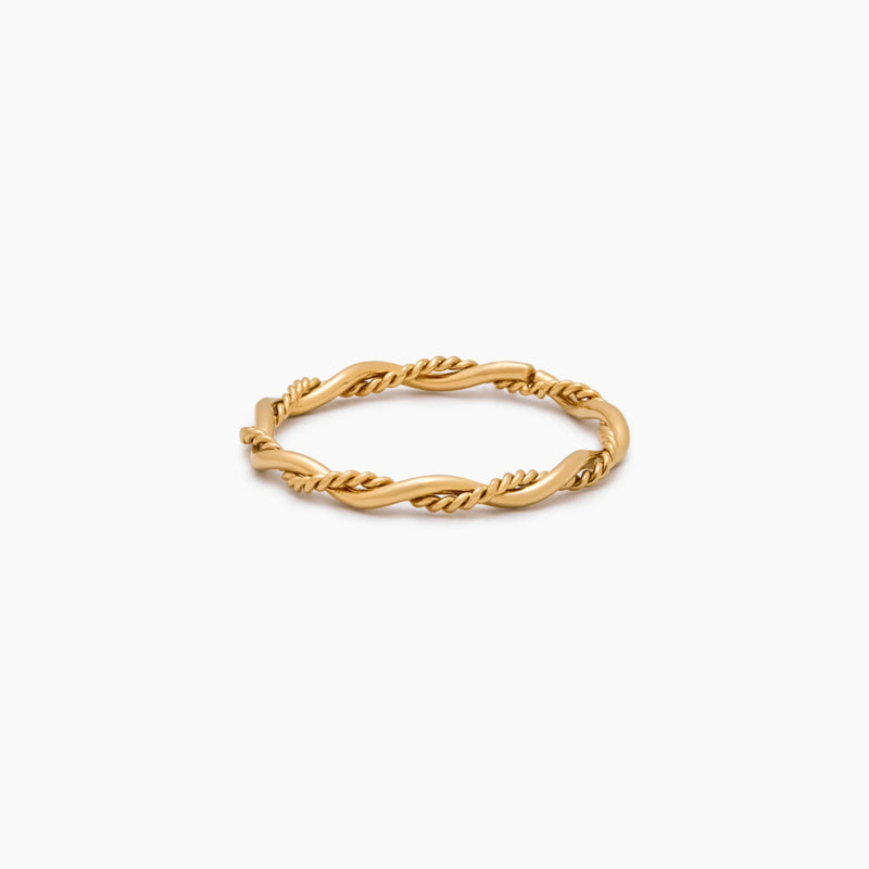 Bague Fines Torsades — vue 1