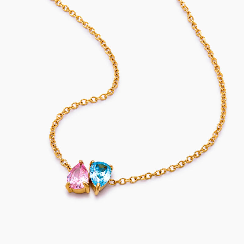 Collier Gouttes Jumelles — vue 4