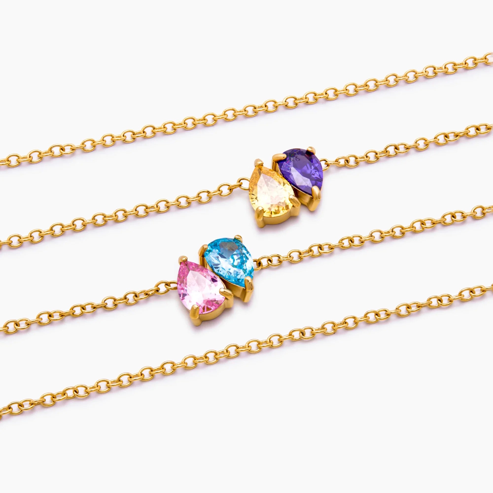 Collier Gouttes Jumelles — vue 6