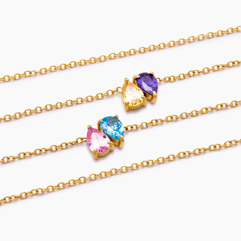 Collier Gouttes Jumelles — vue 6