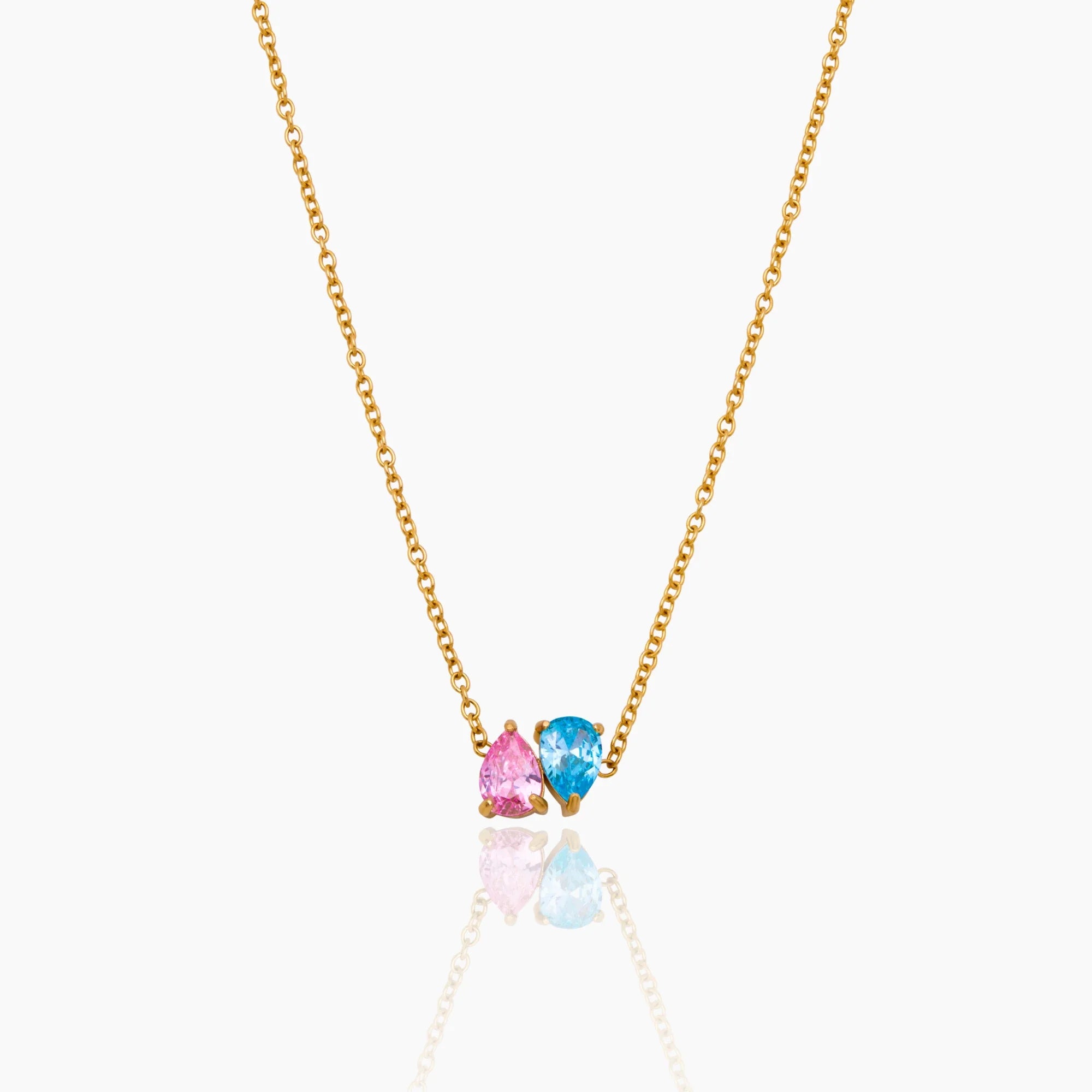 Collier Gouttes Jumelles — vue 1