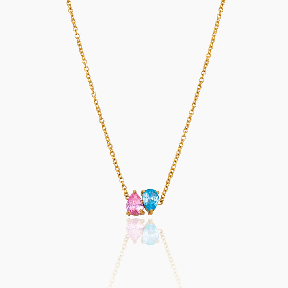 Collier Gouttes Jumelles — vue 1