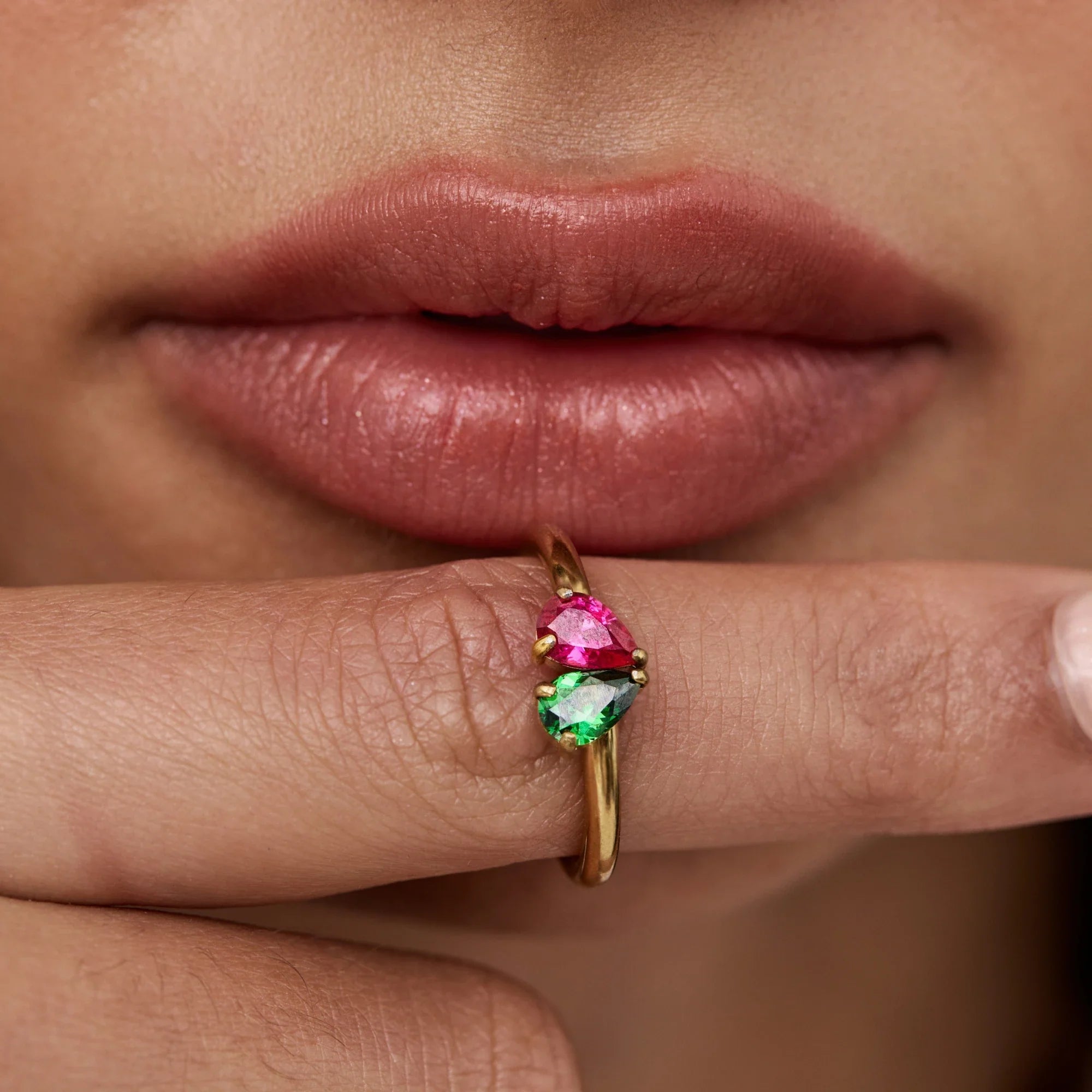 Bague Cœur Réuni — vue 2