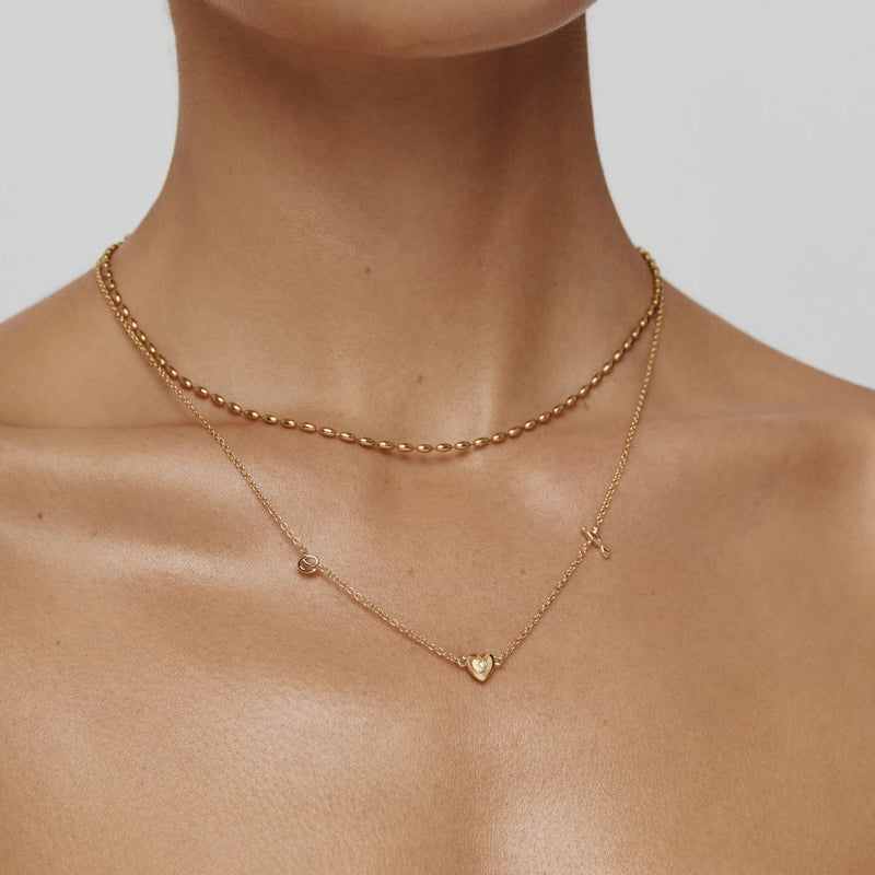 Collier Lettres Cursives — vue 6