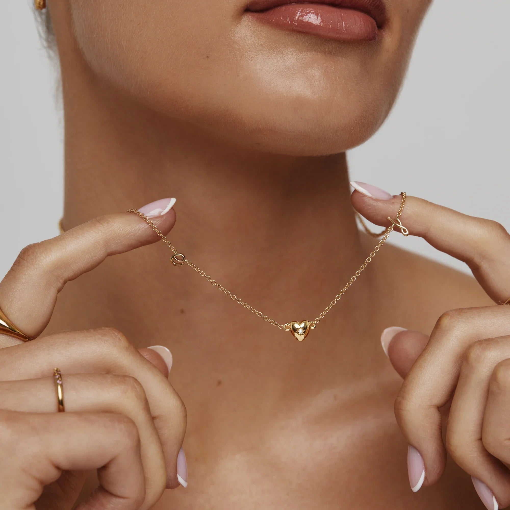 Collier Lettres Cursives — vue 7