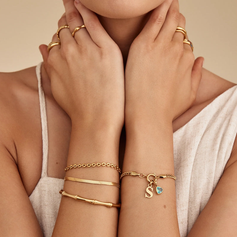 Bracelet Cœurs Enchaînés — vue 3