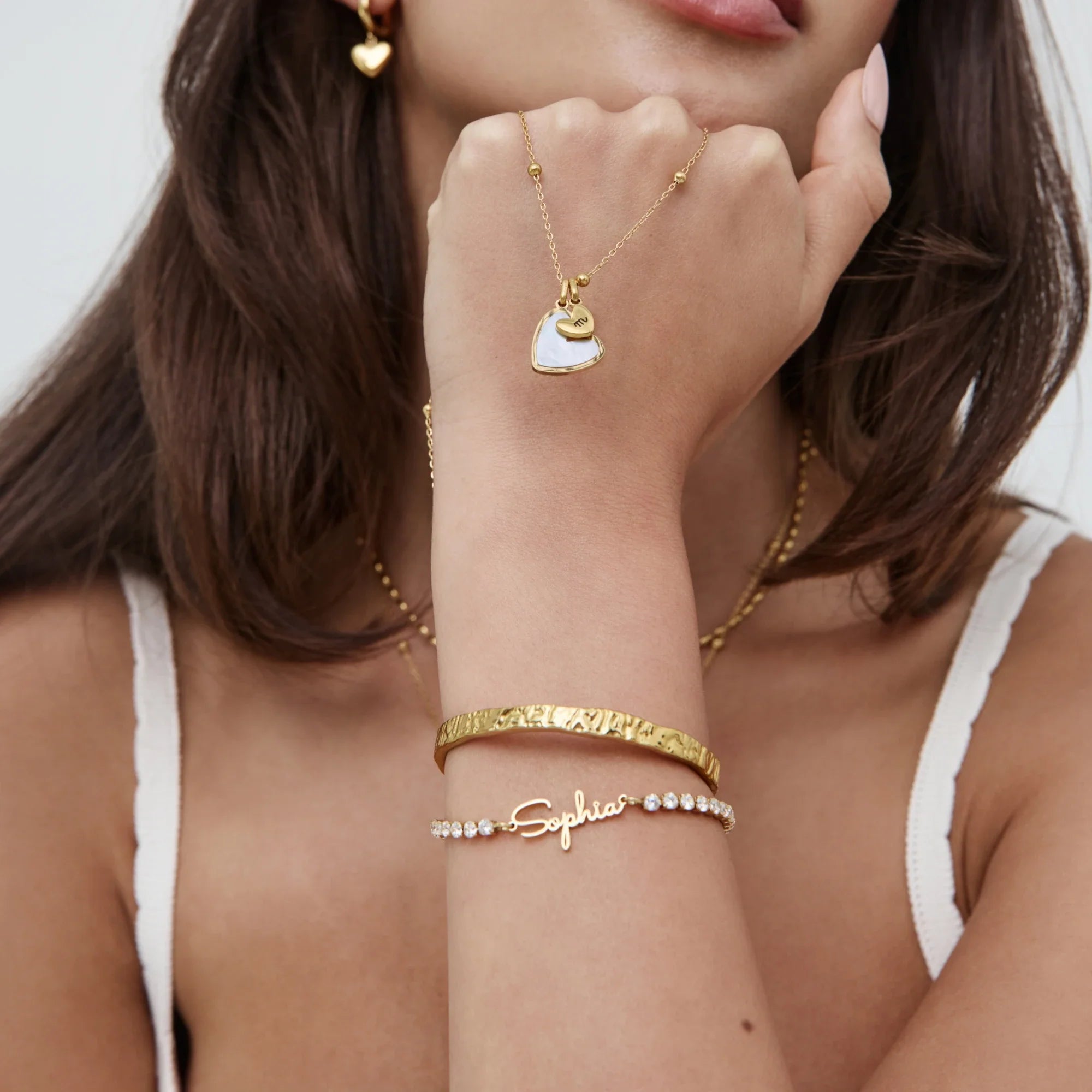 Collier Cœurs Complices — vue 2