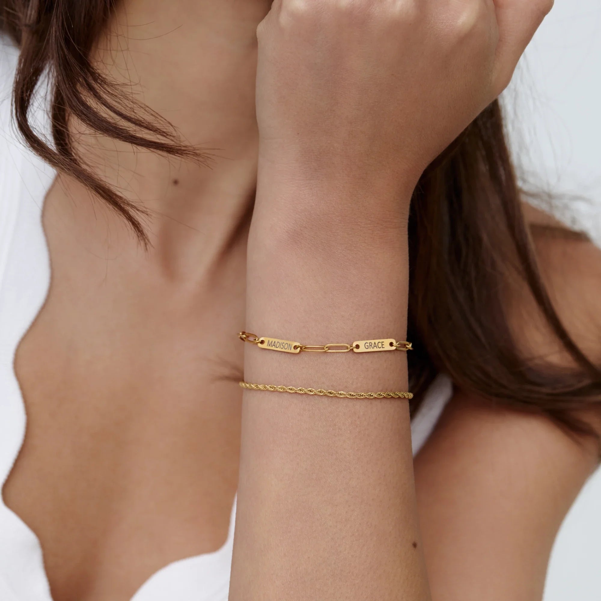 Bracelet Prénoms Liés — vue 2
