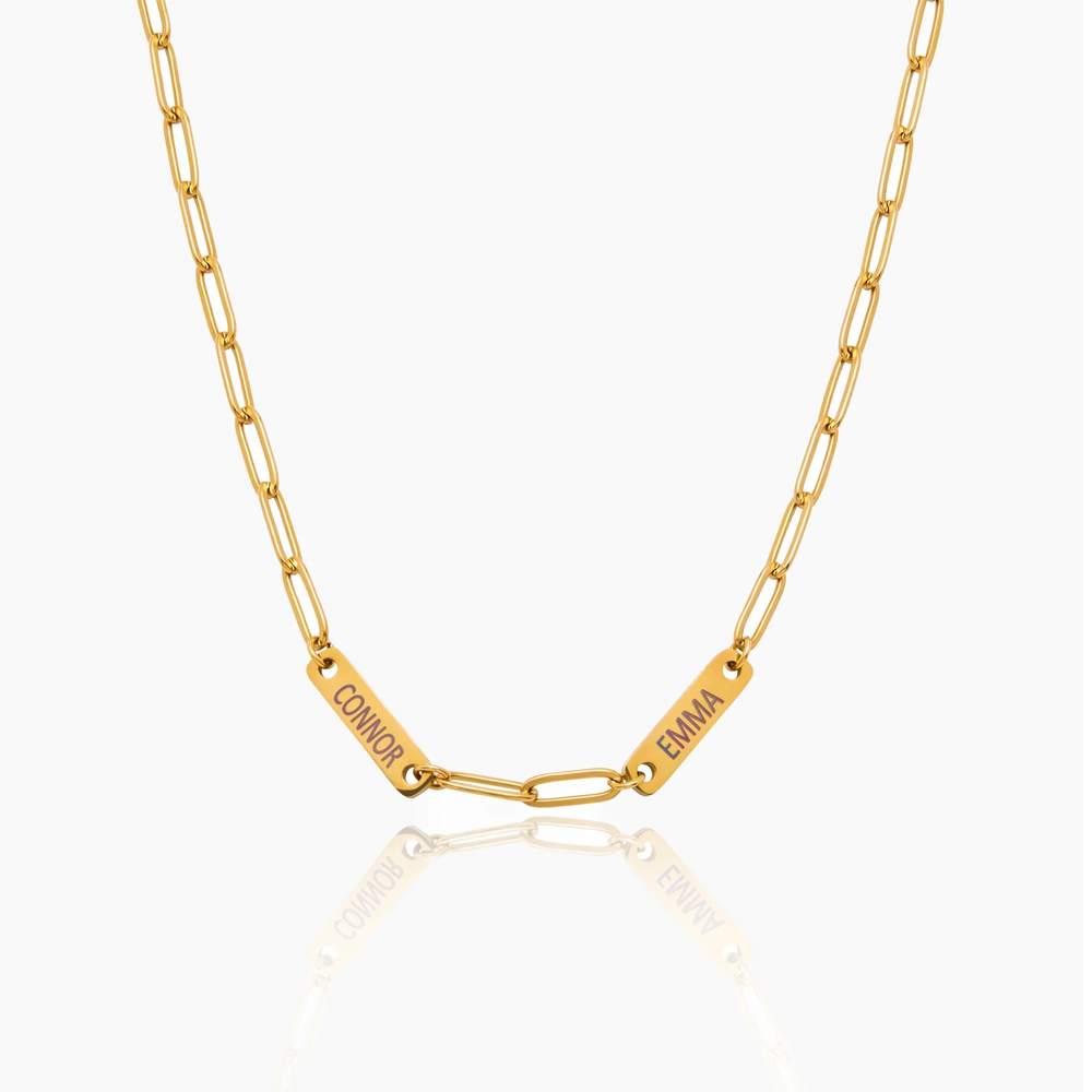 Collier Plaques Précieuses — vue 1