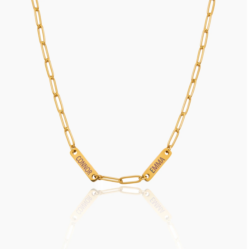 Collier Plaques Précieuses — vue 1
