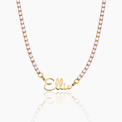 Collier Prénom Étincelant