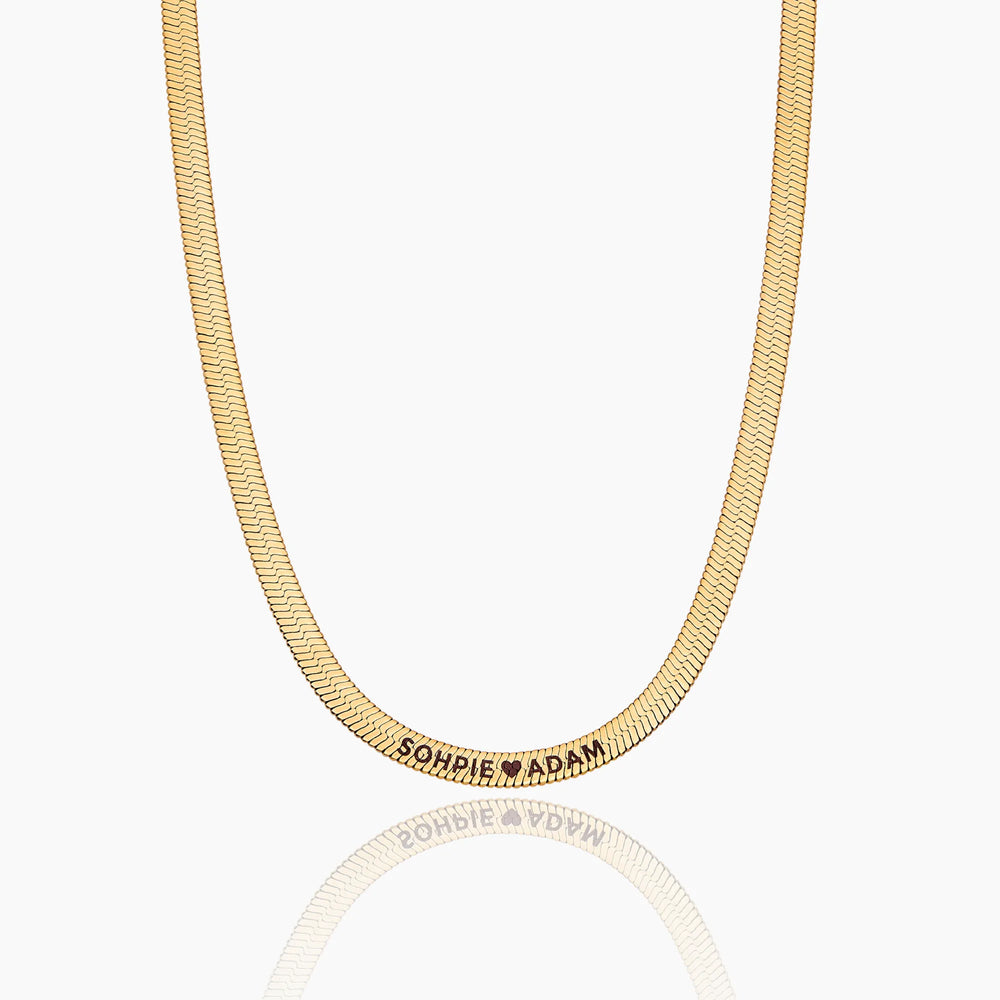 Collier Ruban Gravé — vue 1