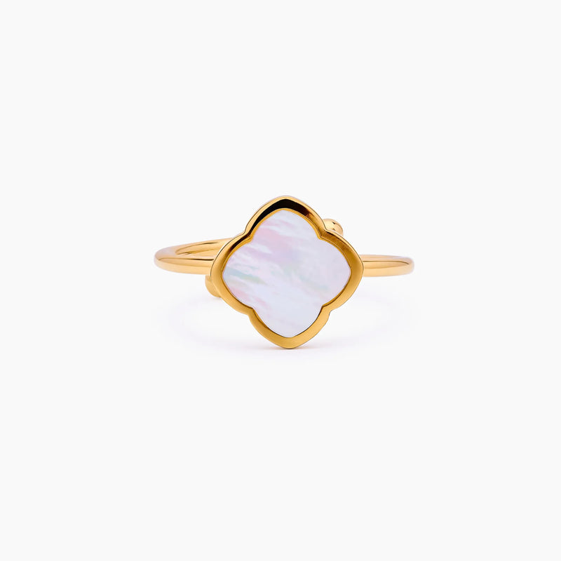 Bague Trèfle Enlacé — vue 1