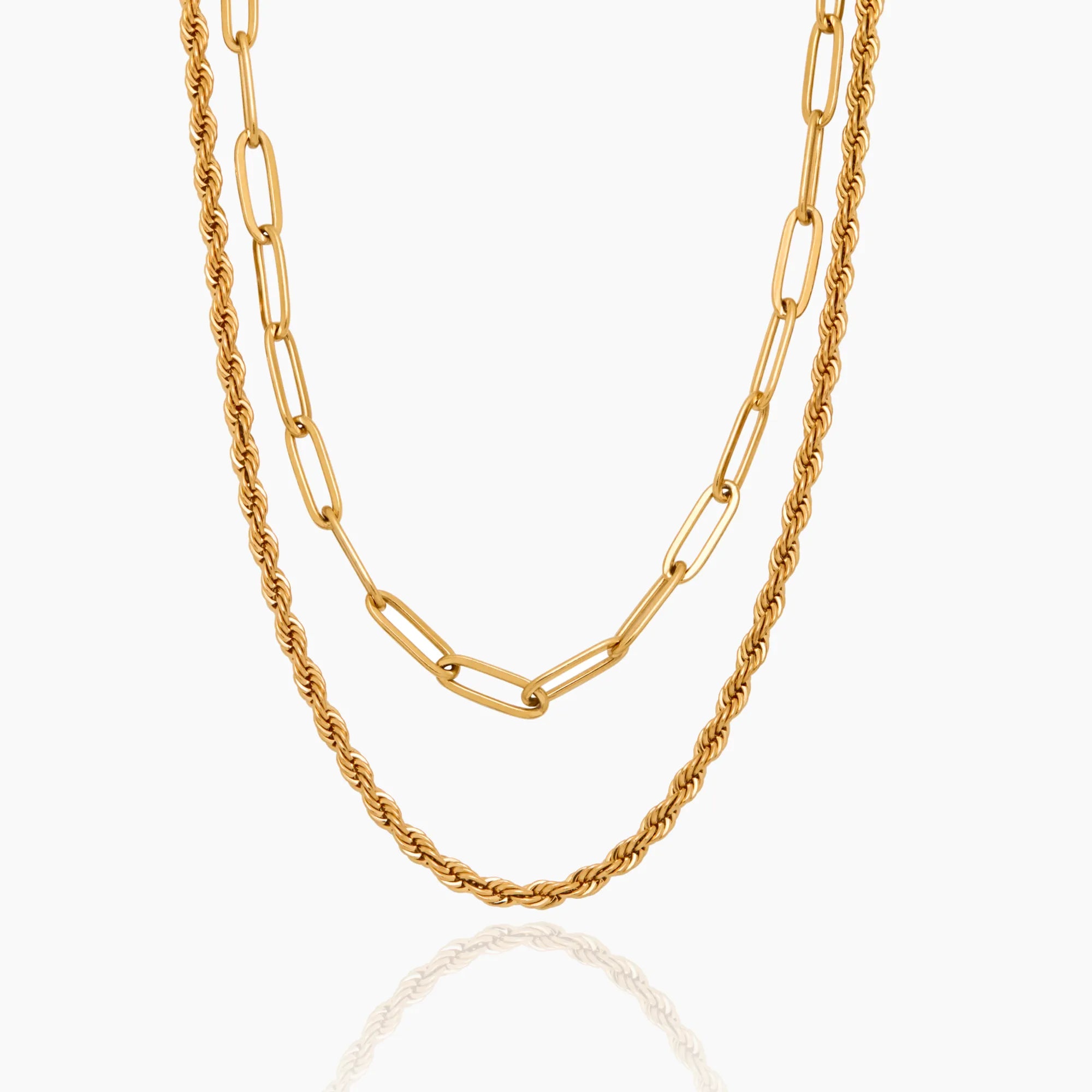 Collier Maillons Torsadés — vue 1