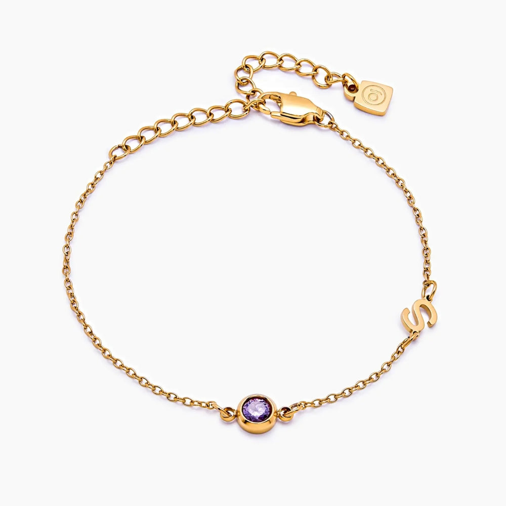 Bracelet Lettre Latérale — vue 1