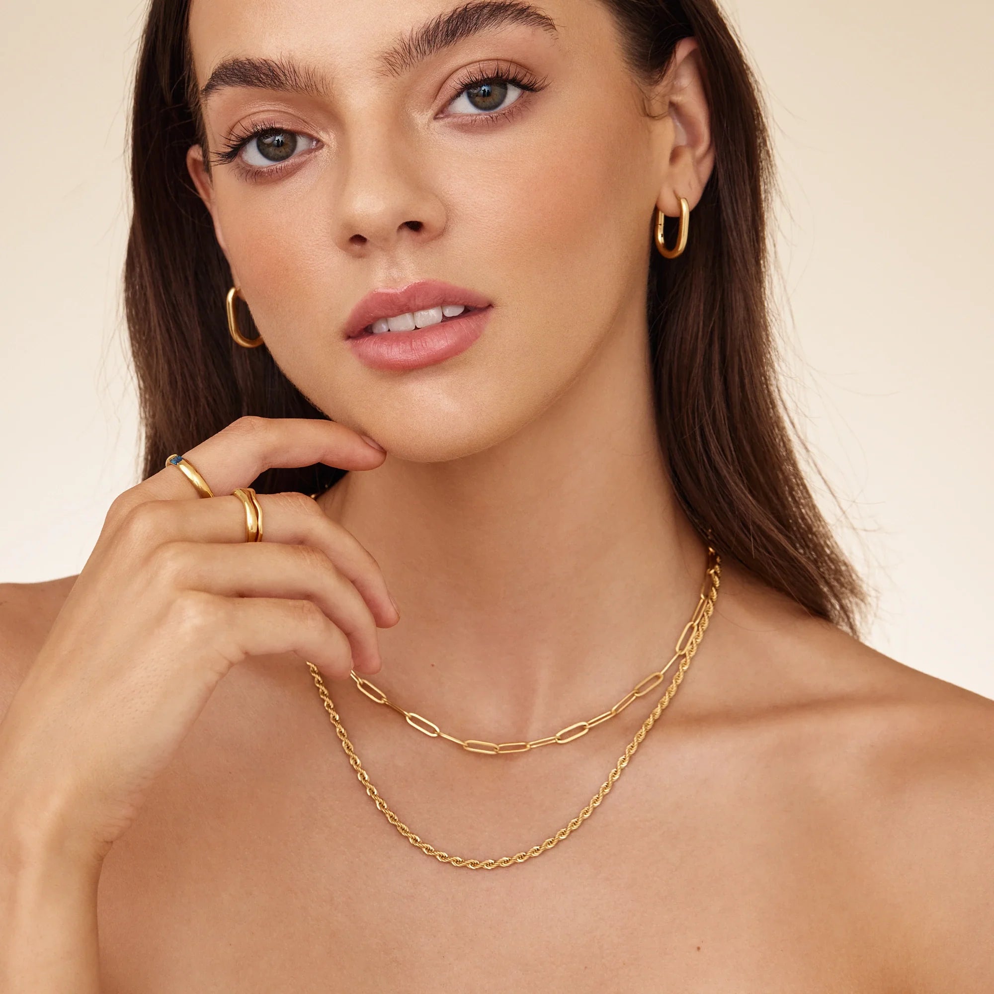 Collier Maillons Torsadés — vue 2
