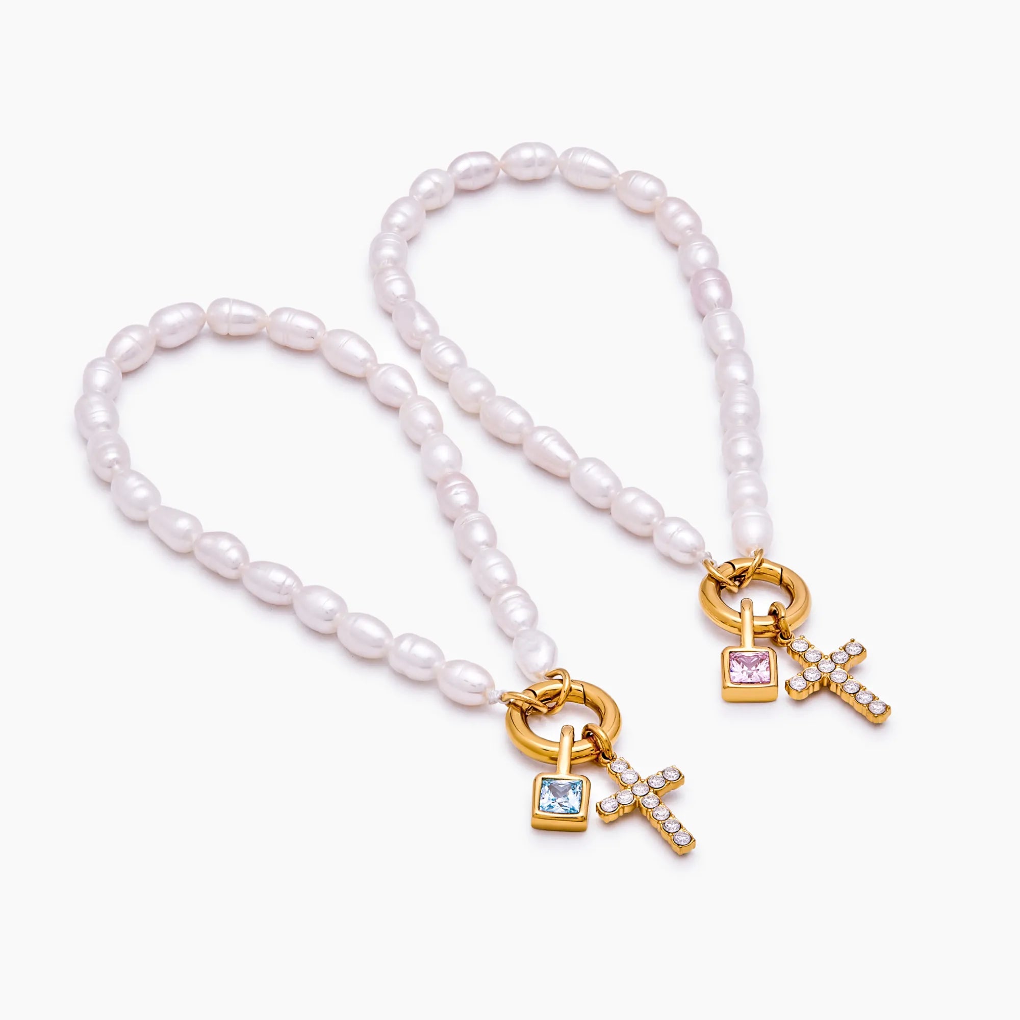 Bracelet Croix Nacrée — vue 7
